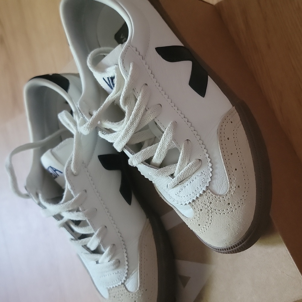 Veja Volley White Nautico Bark Size 7 - Picture 6 of 7